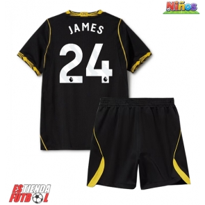Chelsea Reece James #24 Segunda Equipación Niños 2026-27 Manga Corta (+ Pantalones cortos)